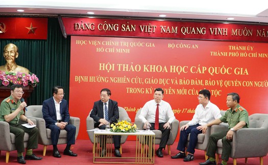 Định hướng nghiên cứu, giáo dục và bảo đảm, bảo vệ quyền con người trong kỷ nguyên mới