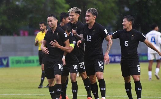 Thái Lan thắng đậm 4-0 để dẫn đầu vòng loại Asian Cup 2027