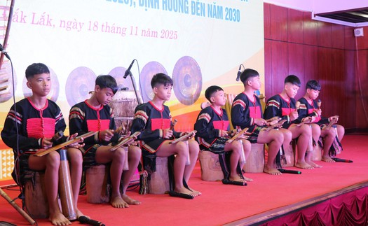 Bảo tồn, phát huy di sản văn hóa cồng chiêng