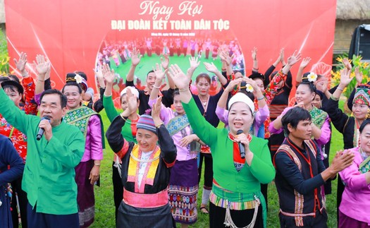 Giao lưu “Ngày hội đại đoàn kết các dân tộc”