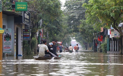 Cảnh báo nguy cơ ngập lụt diện rộng, lũ quét và sạt lở đất từ thành phố Huế đến Khánh Hòa