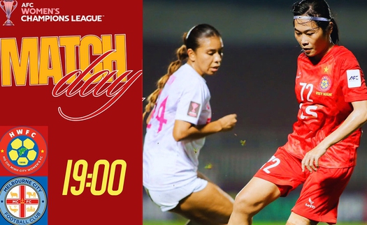 Link xem trực tiếp bóng đá nữ TPHCM vs Melbourne City 19h00 hôm nay, vòng bảng Cúp C1 nữ châu Á
