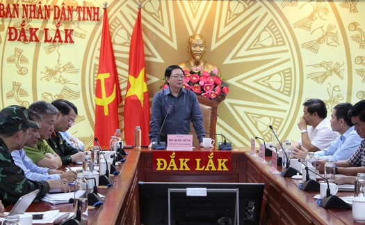 Công điện về tập trung ứng phó với lũ trên sông Ba ở Đắk Lắk và sông Kôn ở Gia Lai