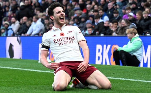 Declan Rice đang là tiền vệ toàn năng nhất Ngoại hạng Anh