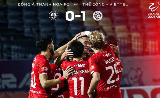 Đinh Viết Tú lập siêu phẩm sút xa vào lưới đội bóng cũ, Thể Công giành trọn 3 điểm ở xứ Thanh