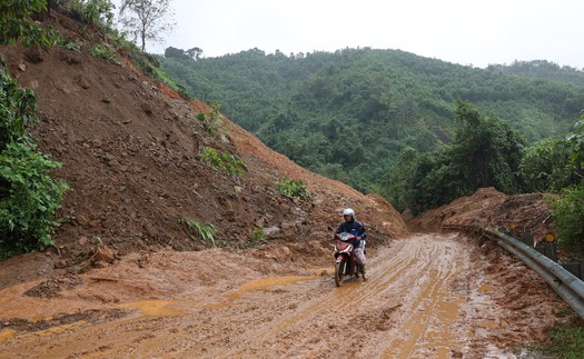 Đề phòng lũ quét, sạt lở đất ở 6 tỉnh, thành phố miền Trung, Tây Nguyên
