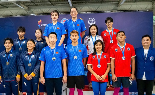 Đội Việt Nam thống trị giải vô địch Đông Nam Á 2025 với 31 tấm huy chương vàng