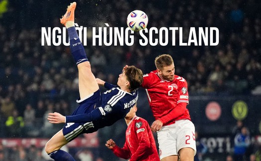 Màn lột xác khó tin của Scott McTominay: Từ trung vệ thành chân sút chủ lực của Scotland