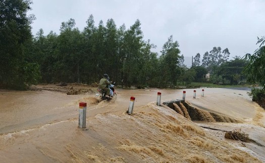 Đề phòng lũ quét, sạt lở đất các tỉnh Đắk Lắk, Khánh Hòa và Lâm Đồng