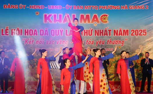 Khai mạc Lễ hội hoa Dã quỳ với chủ đề “Kết nối sắc vàng – Lan tỏa yêu thương”