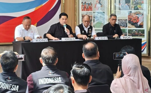 Indonesia cử 996 VĐV, đặt mục tiêu giành 85 HCV tại SEA Games 33