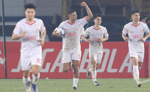 Thể Công Viettel đánh bại CAHN đầy kịch tính để vào tứ kết cúp Quốc gia 