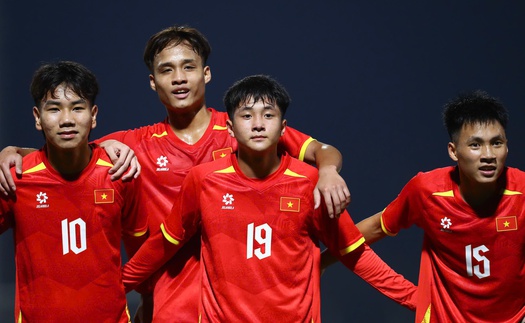 U17 Việt Nam tích lũy bàn thắng