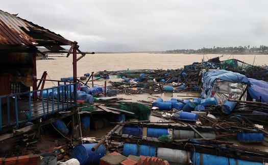 Mưa lũ miền Trung – Tây Nguyên: Thiệt hại trên 1.300 ha thủy sản
