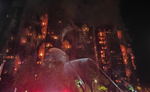 Vụ cháy chung cư ở Hong Kong, Trung Quốc: Thương vong tăng cao