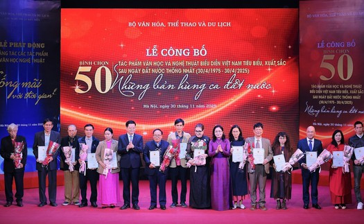Văn học, nghệ thuật chính là linh hồn của văn hóa