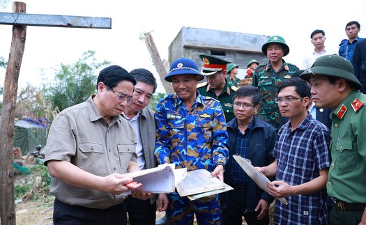 Thủ tướng yêu cầu triển khai ngay "Chiến dịch Quang Trung" thần tốc xây, sửa nhà bị thiệt hại do thiên tai