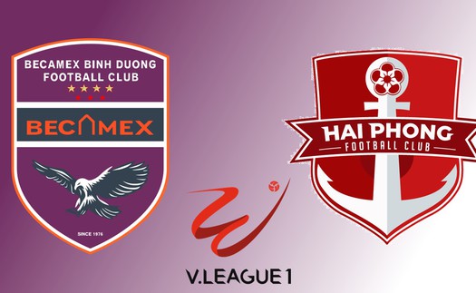 Link xem trực tiếp bóng đá Becamex TP.HCM vs Hải Phòng 18h00 hôm nay, V-League vòng 10