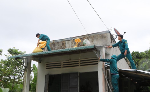 Quảng Ngãi gấp rút ứng phó bão số 13, ưu tiên an toàn cho người dân