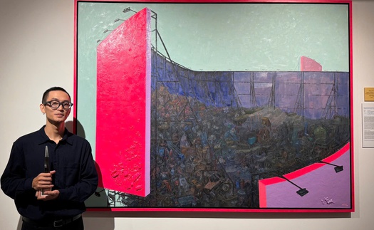 Họa sĩ Vũ Hoàng: Giải Vàng UOB và tiếng nói của hiện thực đô thị