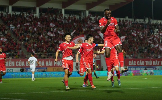 SLNA và Hải Phòng giành trọn 3 điểm ở vòng 11 V-League