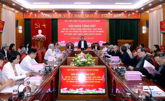 Xuất bản một số tác phẩm tiêu biểu của Chủ tịch Hồ Chí Minh sang tiếng nước ngoài