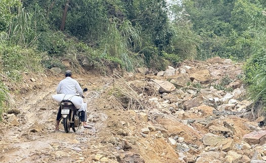 Đề phòng lũ quét, sạt lở đất ở Đắk Lắk và Khánh Hòa