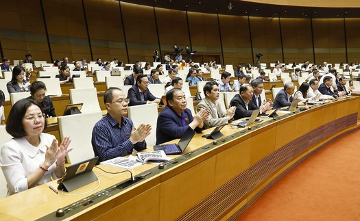 Ngày làm việc cuối cùng của Kỳ họp thứ 10, Quốc hội khóa XV