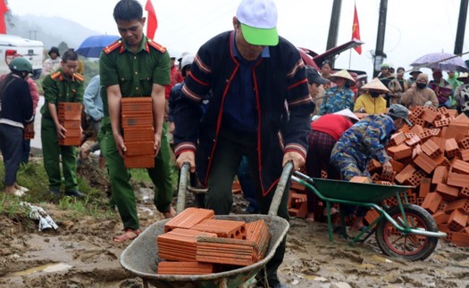 Hỗ trợ, tái thiết ổn định cuộc sống cho người dân vùng thiên tai
