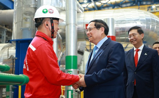 Thủ tướng dự Lễ khánh thành Nhà máy Điện khí LNG Nhơn Trạch 3 và 4