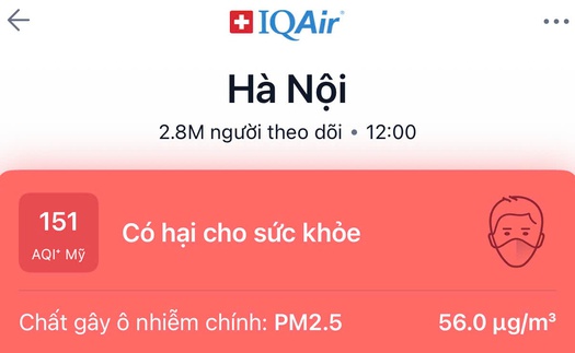 "Cẩm nang sinh tồn" giữa mùa ô nhiễm không khí