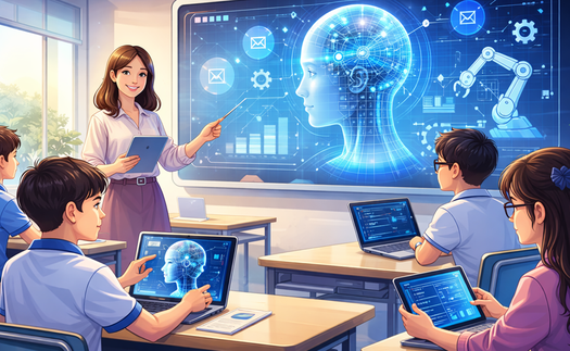 Bộ GD&ĐT ban hành khung nội dung thí điểm giáo dục trí tuệ nhân tạo cho học sinh