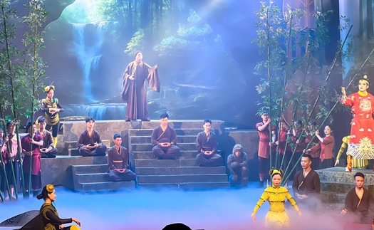 Nghệ thuật Xiếc kết hợp Cải lương tái hiện hình tượng Phật hoàng “Trần Nhân Tông” trên sân khấu