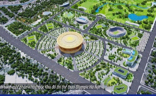 Những điều cần biết về công trình Khu đô thị thể thao Olympic phía Nam Hà Nội mới khởi công