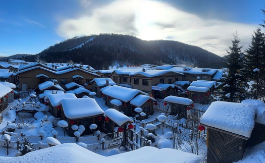 Làng Tuyết Hương - "Bản giao hưởng trắng" của Cáp Nhĩ Tân 