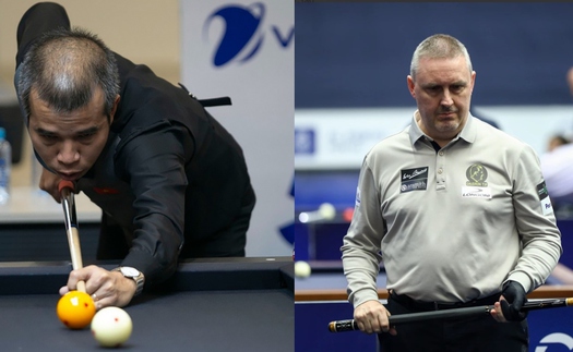 Cơ thủ Việt Nam xuất sắc thắng nhà vô địch thế giới để đăng quang tại giải châu Âu