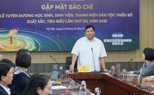Vinh danh 145 học sinh, sinh viên, thanh niên dân tộc thiểu số xuất sắc năm 2025