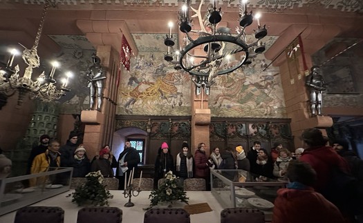 Lâu đài Haut-Koenigsbourg - vẻ đẹp hùng vĩ giữa mùa đông Alsace