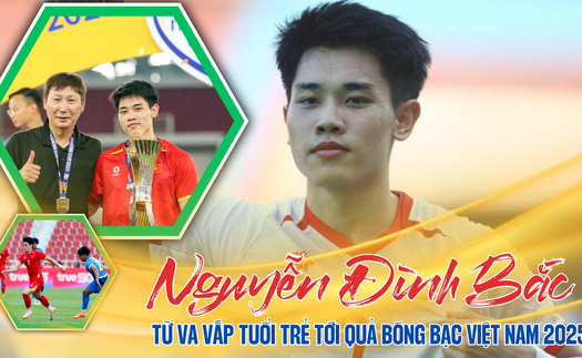 Nguyễn Đình Đình Bắc: Từ va vấp tuổi trẻ tới Quả bóng bạc Việt Nam 2025