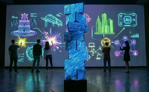 Triển lãm số Hà Nội: Khi công nghệ không phô diễn mà đóng vai trò kể chuyện