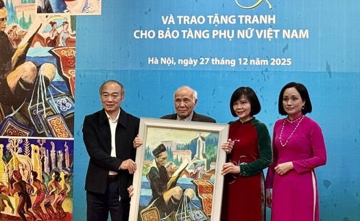 Hành trình hơn bốn thập kỷ giữ hồn quê Việt bằng hội họa