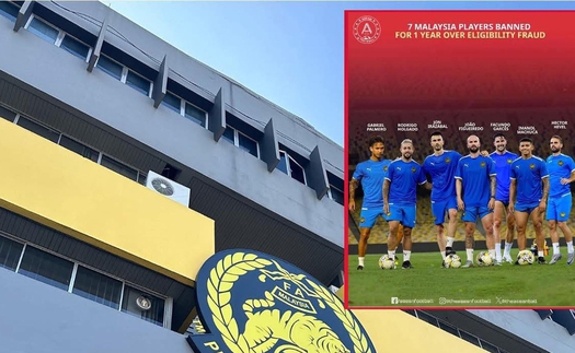 Bóng đá Malaysia lập kỷ lục buồn về... tiền phạt, 'đốt' gần 16 tỷ trong năm 2025