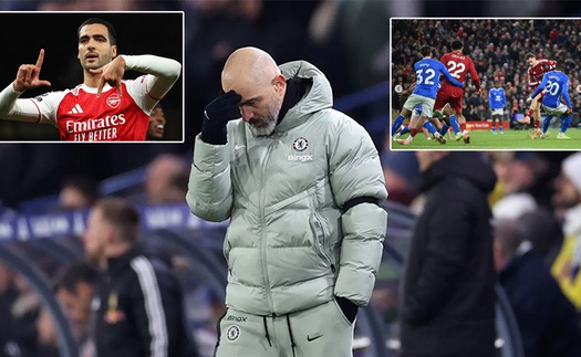 Ngoại hạng Anh đêm qua: Chelsea thua sốc, Liverpool thoát hiểm, Arsenal vẫn vững vàng