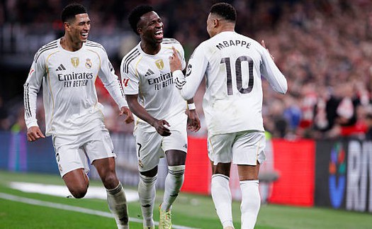 Mbappe lập cú đúp, Real Madrid hâm nóng cuộc đua vô địch ở La Liga