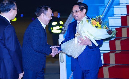 Thủ tướng Phạm Minh Chính về tới Hà Nội, kết thúc tốt đẹp chuyến công tác tại Lào