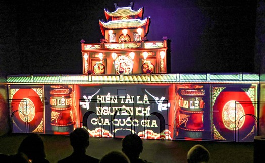 Ra mắt “Kinh đô Thăng Long” ứng dụng công nghệ 3D mapping