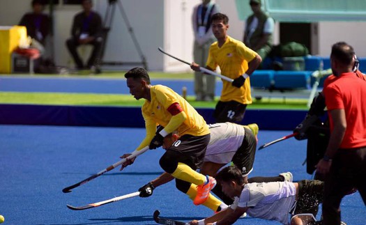 ĐT Malaysia thắng Philippines 18-0 ở môn thể thao độc lạ tại SEA Games 2025