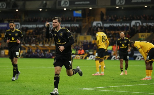 MU tăng 6 bậc trên bảng xếp hạng Ngoại hạng Anh sau trận thắng 4-1