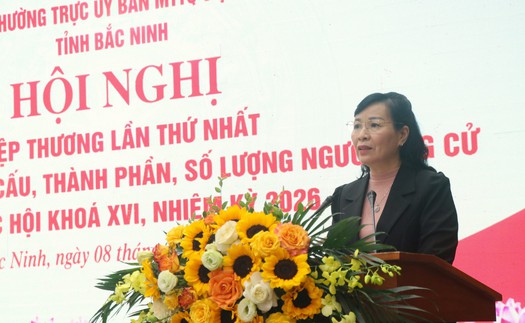 Bầu cử Quốc hội và HĐND: Đảm bảo công bằng, hợp lý giữa các tầng lớp nhân dân, giới tính, lĩnh vực