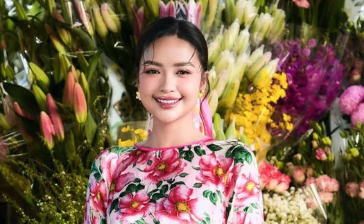Hoa hậu Ngọc Châu Tỏa Sáng Cùng Áo Dài Mùa Tết 2025